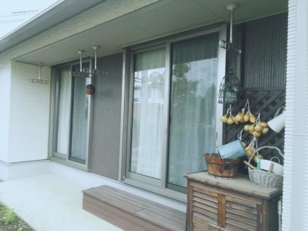 コンクリート施工テラス側