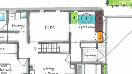 納戸間取り図before