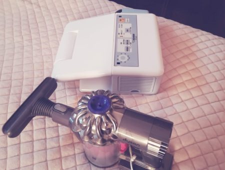 布団乾燥機とダイソン